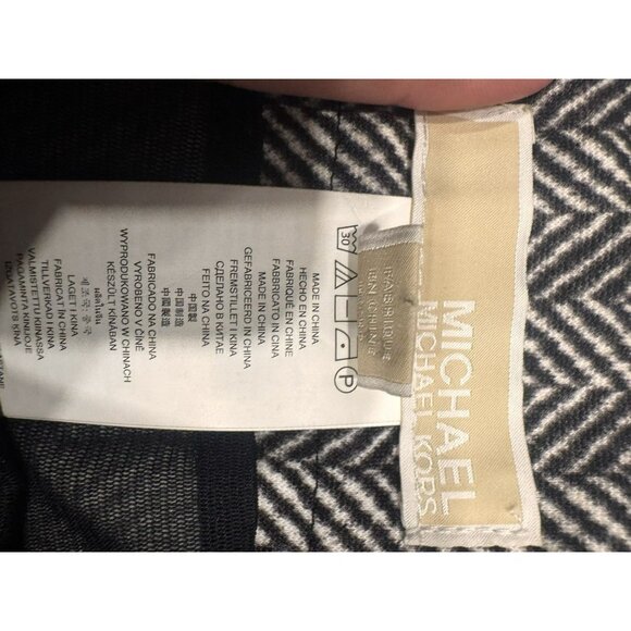 Michael Kors Herringbone Pencil Skirt Size 8 EUC - Picture 6 of 8